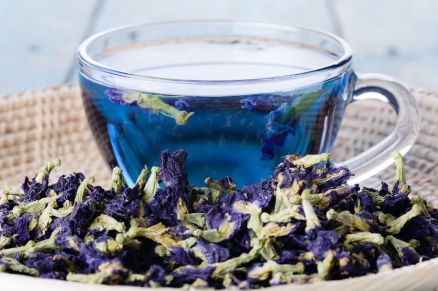 Tea & Teaware Red Stick Spice Company Single Origin Teas | Butterfly Pea Flower