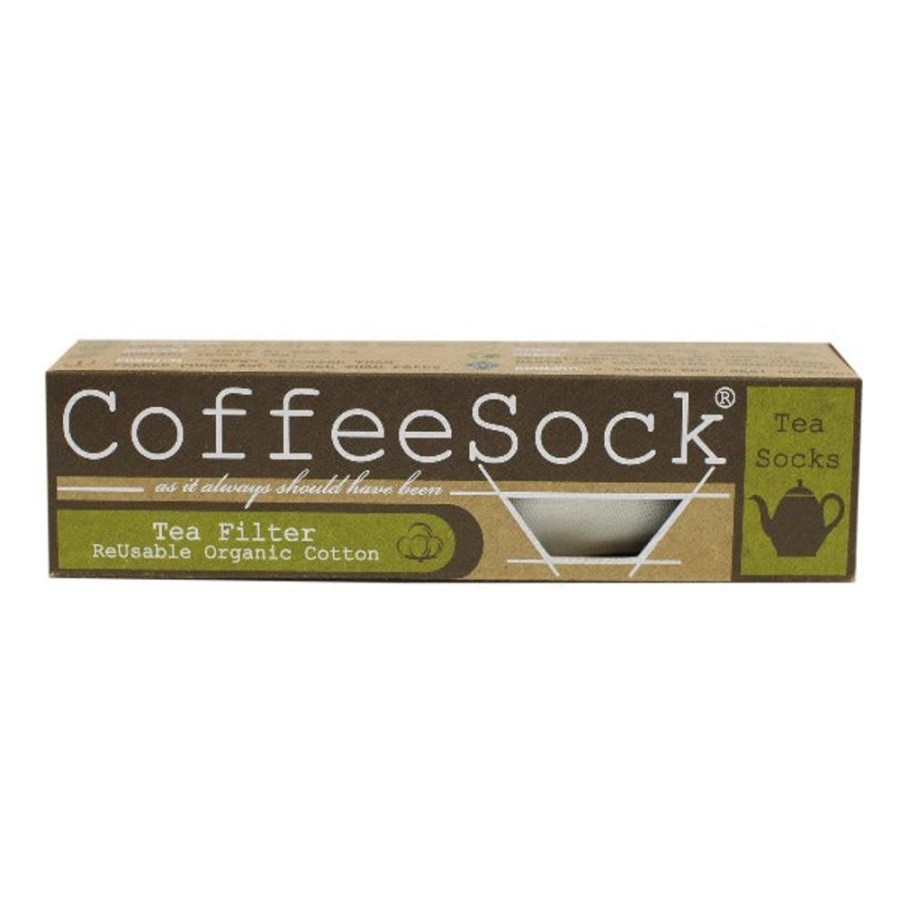 Tea & Teaware Coffee Sock Tea Bags & Infusers | Coffeesock Teasock Cup Size Reusable Tea Bags