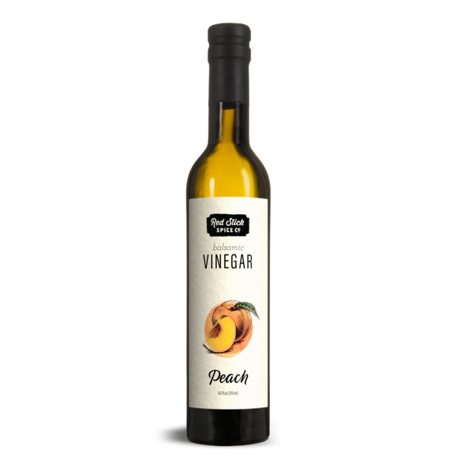 Olive Oils Red Stick Spice Company | Peach Balsamic Vinegar