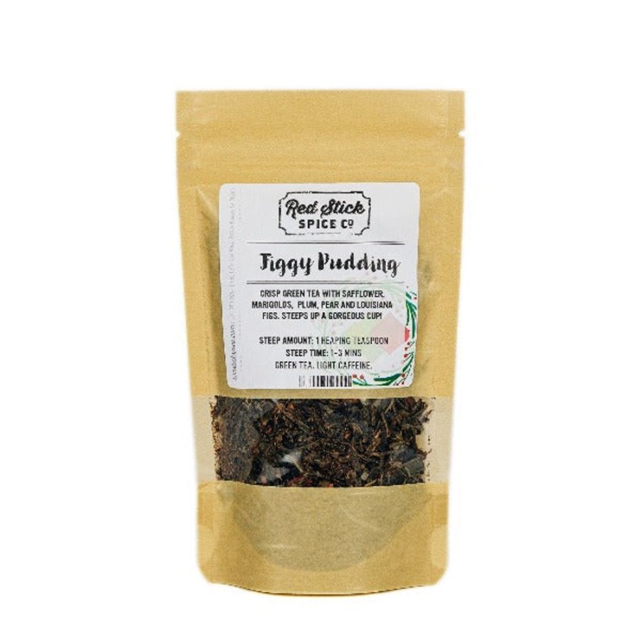 Tea & Teaware Red Stick Spice Company Green Teas | Figgy Pudding Green Tea