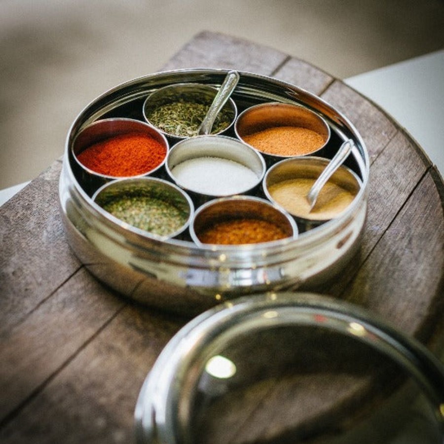 Accessories India Imports | Masala Dabba Spice Tin