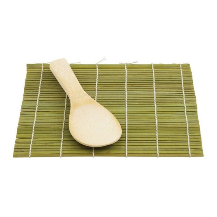 Accessories Harold Import | Sushi Mat With Paddle