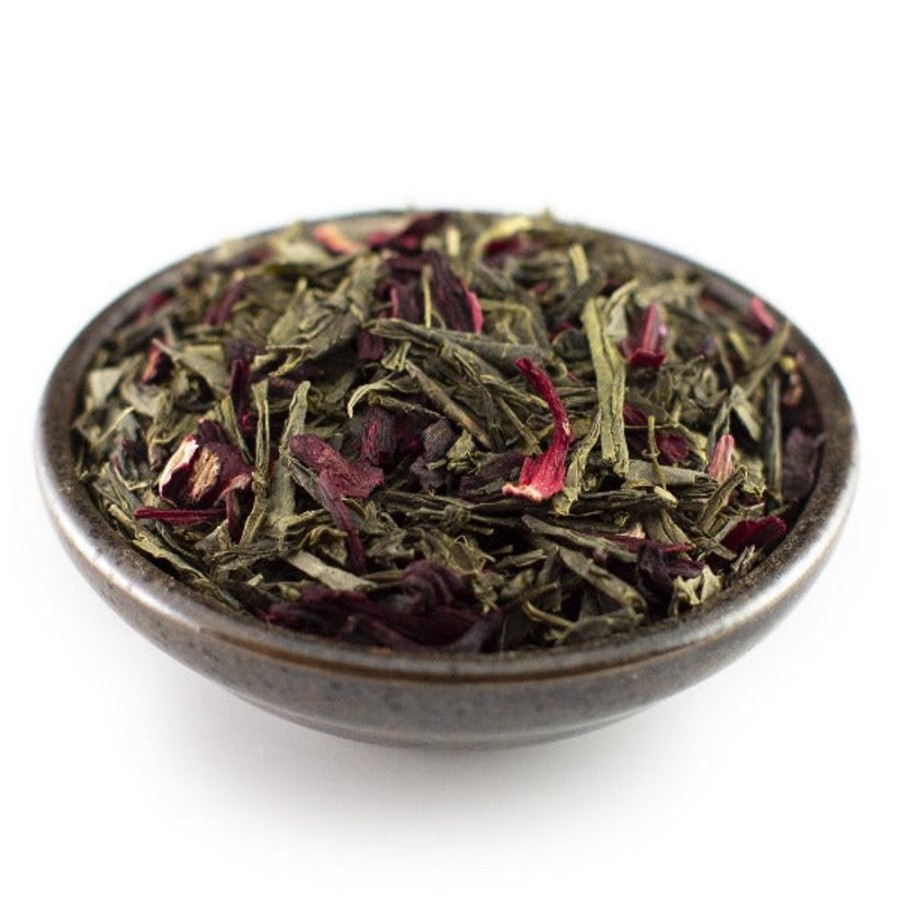 Tea & Teaware Red Stick Spice Company Green Teas | Hibiscus Green Tea