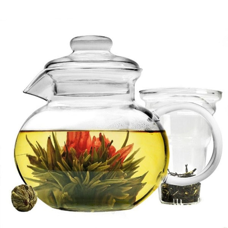 Accessories Numi | Handblown Glass Teapot For Blooming Teas