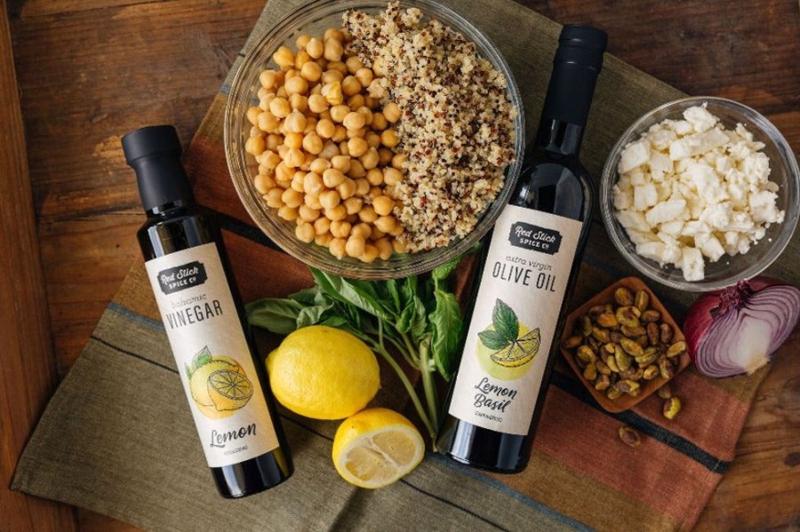 Olive Oils Red Stick Spice Company | Lemon White Balsamic