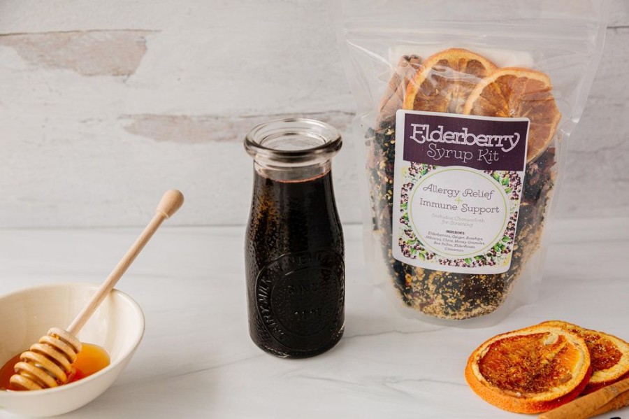 Tea & Teaware RSS Branded Herbal Teas | Elderberry Syrup Kit