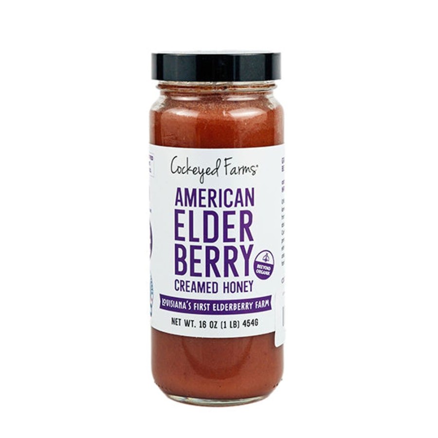 Baking Local Vendor | Cockeyed Farms American Elderberry Creamed Honey