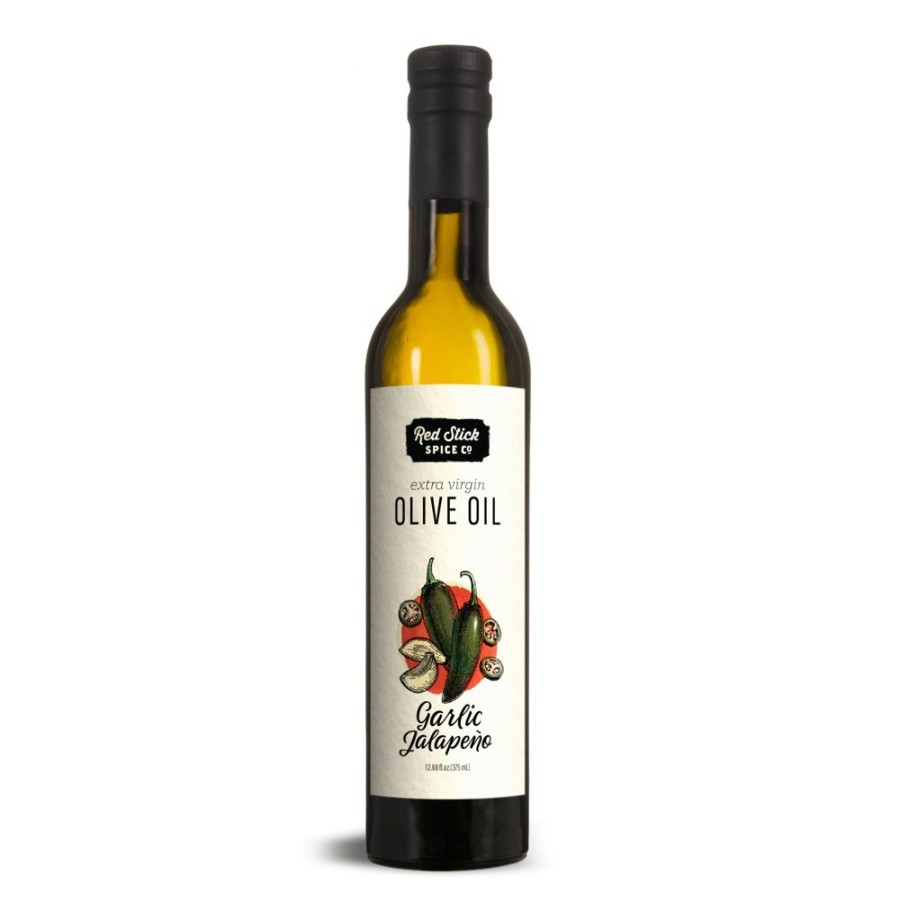 Spice Blends Red Stick Spice Company | Garlic Jalapeno Extra Virgin Olive Oil